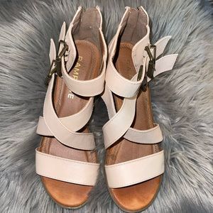 Blush Pink Sandals